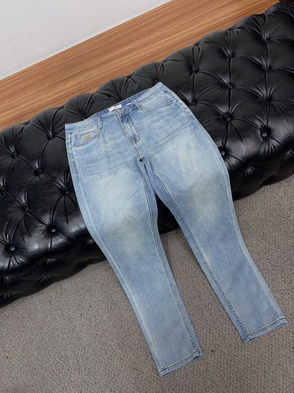 장면 면 슬림 핏 스트레이트 진 001-231149