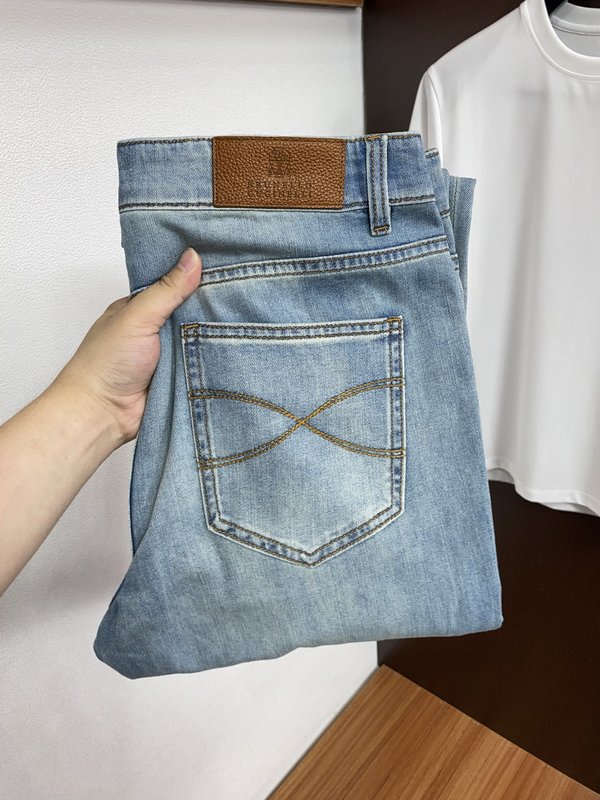 장면 면 슬림 핏 스트레이트 진 001-231149