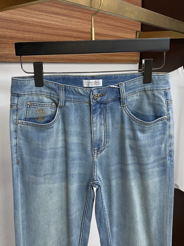 장면 면 슬림 핏 스트레이트 진 001-231149