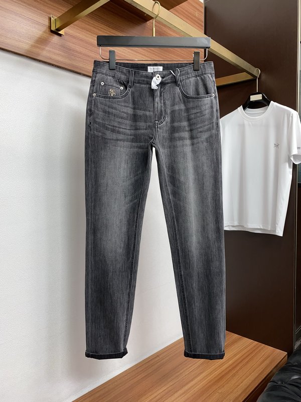 장면 면 슬림 스트레이트 진 001-231159