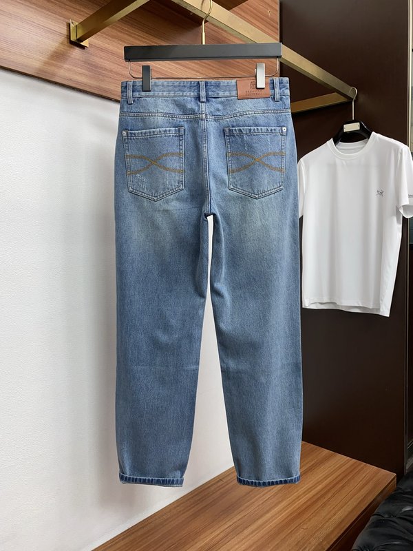 장면화 면 슬림 스트레이트 진 001-231160