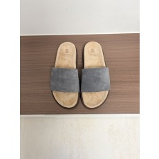 브루넬로 쿠치넬리 양경 모피 일체형 슬리퍼 001-231164