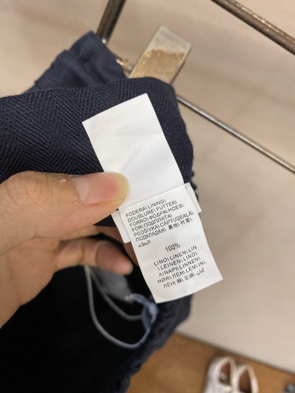 브루넬로 쿠치넬리 리넨 텐셀 혼방 버뮤다 쇼츠 001-231169