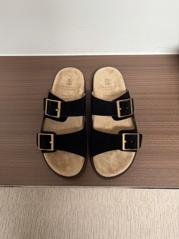 양모 일체 양경 벨벳 두꺼운 바닥 슬리퍼 001-231187