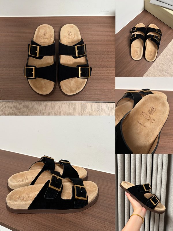 양모 일체 양경 벨벳 두꺼운 바닥 슬리퍼 001-231187