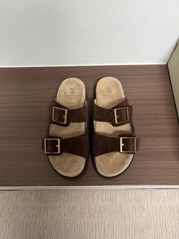 양모 일체 양경 두꺼운 바닥 슬리퍼 001-231188