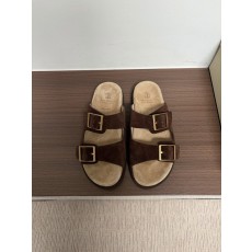 양모 일체 양경 두꺼운 바닥 슬리퍼 001-231188