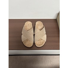 양모 일체 양경 스웨이드 두꺼운 바닥 슬리퍼 001-231192
