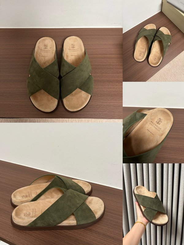 양모 일체 양경 두꺼운 바닥 슬리퍼 001-231193