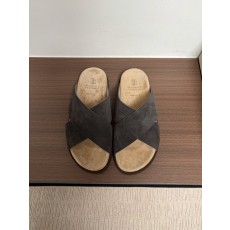 양모 일체 양경 스웨이드 슬리퍼 001-231194