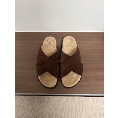 양모 일체 양경 스웨이드 두꺼운 바닥 슬리퍼 001-231195