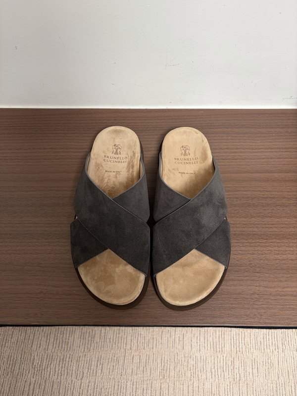 양모 일체 양경 두꺼운 바닥 슬리퍼 001-231196