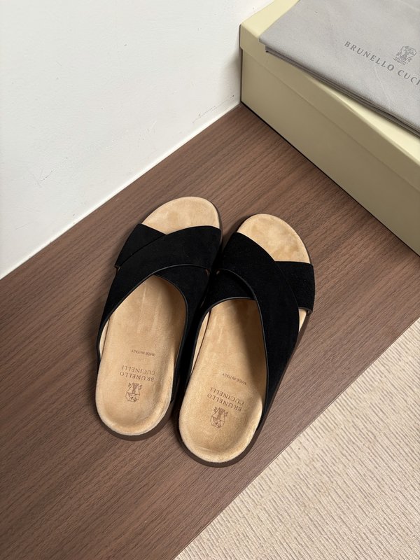 양모 일체 양경 벨벳 두꺼운 바닥 슬리퍼 001-231206