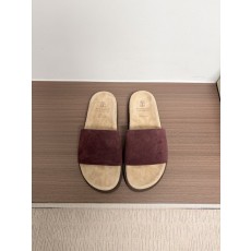 양모 일체 양경 벨벳 두꺼운 바닥 슬리퍼 001-231209