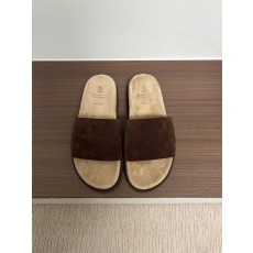 양모 일체 양경 벨벳 두꺼운 바닥 슬리퍼 001-231210