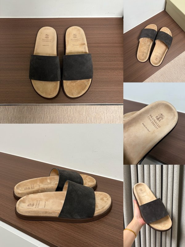 양모 일체 양경 두꺼운 바닥 슬리퍼 001-231215