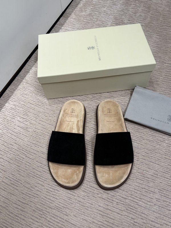 양모 일체 양경 두꺼운 바닥 슬리퍼 001-231218
