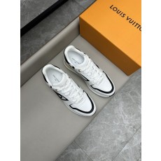 루이비통 소가죽 스파이싱 통기성 캐주얼 슈즈 001-231245