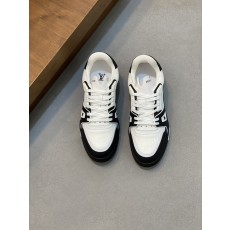 루이비통 실크 카프스킨 메쉬 스니커즈 001-231256