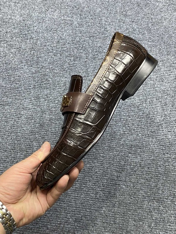 루이비통 악어가죽 비즈니스 정장 구두 001-231262