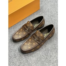 루이비통 남성 비즈니스 캐주얼 가죽 신발 001-231266
