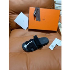 에르메스 스타일 수제 양가죽 커플 슬리퍼 001-231438