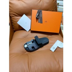 에르메스 스타일 수제 양가죽 커플 슬리퍼 001-231451
