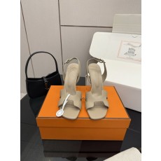 에르메스 클래식 H 버클 하이힐 샌들 001-231468