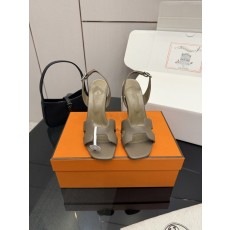 에르메스 클래식 H 버클 하이힐 샌들 001-231470