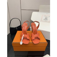 에르메스 클래식 H 버클 하이힐 샌들 001-231471