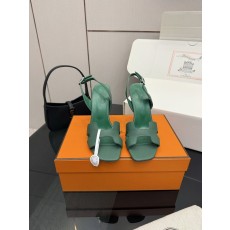 에르메스 클래식 H 버클 하이힐 샌들 001-231472