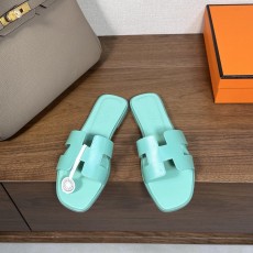 에르메스 H 슬리퍼 오란 샌들 시리즈 001-231492