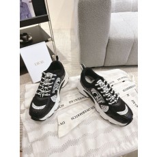 디올 딥블루 프린트 메쉬 스니커즈 001-231814