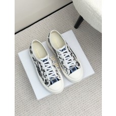 디올 3D 자수 패턴 캐주얼 슈즈 001-231823