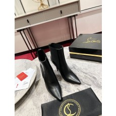 뾰족한 코 스틸레토 힐 첼시 앵클 부츠 001-231843