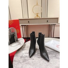 크리스찬 루부탱 뾰족코 스틸레토 힐 첼시 부츠 001-231848