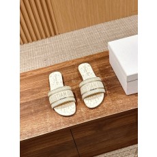 디올 봄여름 신상 자수 가죽 슬리퍼 001-231871