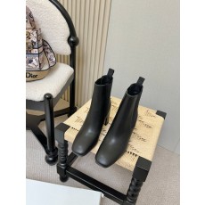 디올 블랙 소가죽 스트랩 앵클 부츠 001-231932
