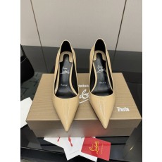 스네이크 패턴 라인스톤 레드솔 하이힐 001-232129