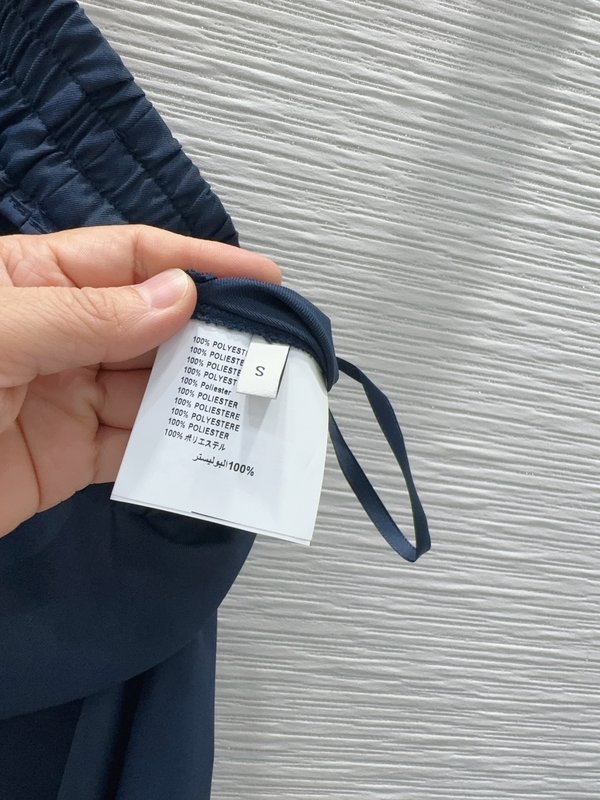 미우미우 레트로 우아한 텍스처 롱팬츠 001-232333