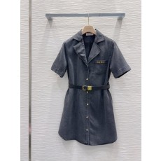 미우미우 데님 원피스 001-232540