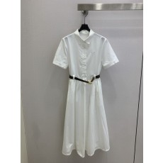 미우미우 칼라 셔츠 원단 레터링 자수 001-232602
