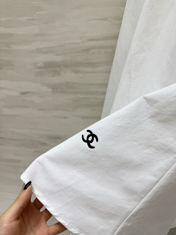 샤넬 심플 조끼 목 조임 허리 라인 원피스 001-232954