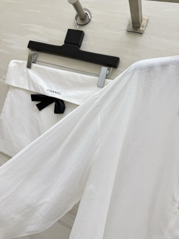 샤넬 스타일 루즈핏 린넨 셔츠 001-232955
