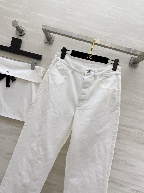 샤넬 클래식 백팩 버클 데님 팬츠 001-232958