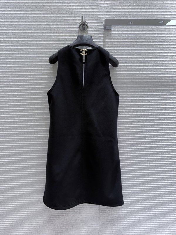 샤넬 신상 블랙 민소매 원피스 001-233081