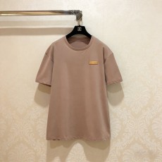 루이비통 누드핑크 라운드넥 반팔 티셔츠 001-233209