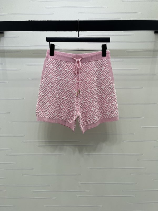 루이비통 자카드 탄력 허리 쇼츠 001-233263