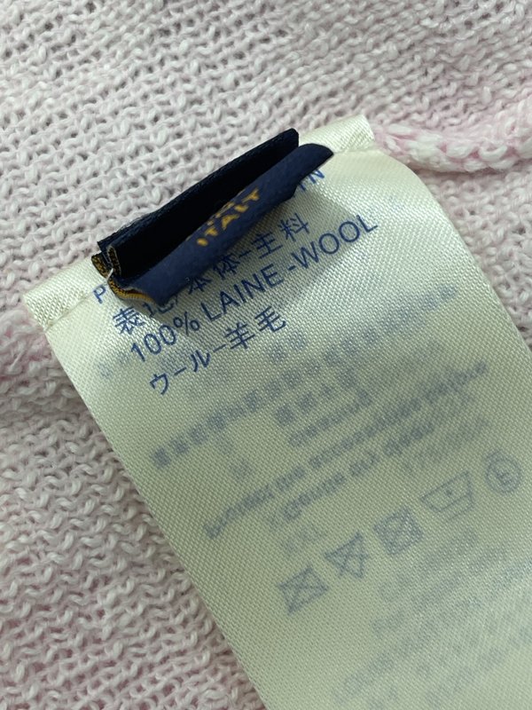 루이비통 라운드 니트 반팔 티셔츠 001-233278