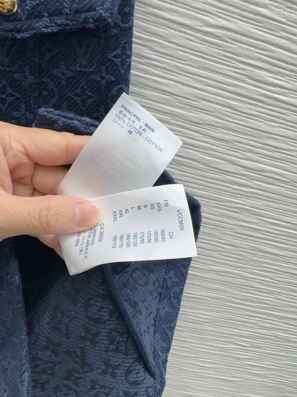 루이비통 딥 블루 민소매 원피스 001-233282